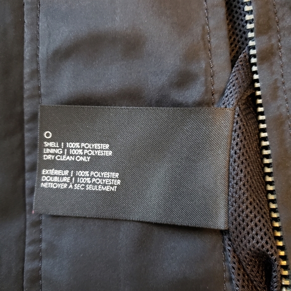 *Club Monaco Black Midweight Jacket/Coat Women's Size Small - Picture 7 of 12